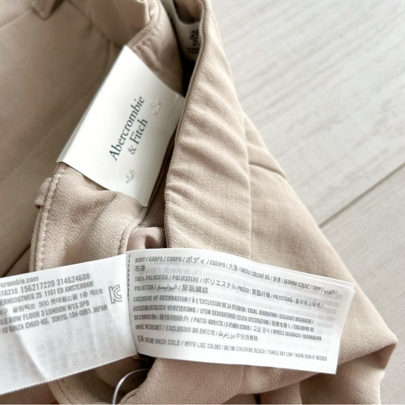 Abercrombie wide leg tailored pants - Picture 11 of 12